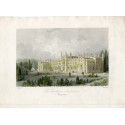 Inglaterra. Richmond. The Wesleyan Institution. grabdo en 1850 por H. Adlard sobre obra de T. Allom.