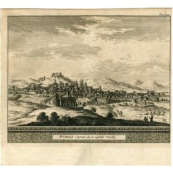 Burgos Capitale de la Castille Vieille di Pieter vander Aa, 1707