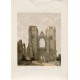 The Chapel Royal Holyrood Palace' grabado por Macglashon&Wilding sobre dibujo de T.H.Flounders