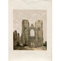 The Chapel Royal Holyrood Palace. grabado por Macglashon&Wilding sobre dibujo de T.H.Flounders