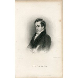 John Hobhouse, 1. Baron Broughton – Kupferstich von 1834