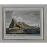 View of the Rock of Gibraltar - Antique Engraving