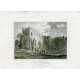 Welsh. "Interior of Chepstow Castle" Monmouthshire. Engraving after work of CV Fielding by W. Woolnoth