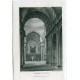 Londres. 'Interior St. Pauls' grabado por Hobson de un dibujo de J. P. Neale en 1816