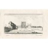 View and perspective of the palais du roi d'Angleterre a london qui sapelle engraved by Whitehall