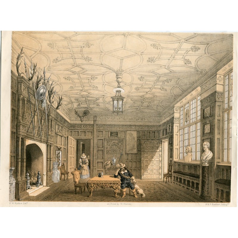 On Stone by W. Walton lithograph by M&N Hanhart, 1858, drawn by FW Hulme.