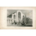Lady Yester's Church'Edinburgh gravée par W. Radclyffe après le travail de Th.R. Berger
