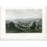 Angleterre. Château de Balmoral. Gravure de J. Godfrey, 1875.