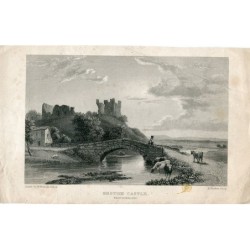 Brough Castle, Westmoreland (England). 1830