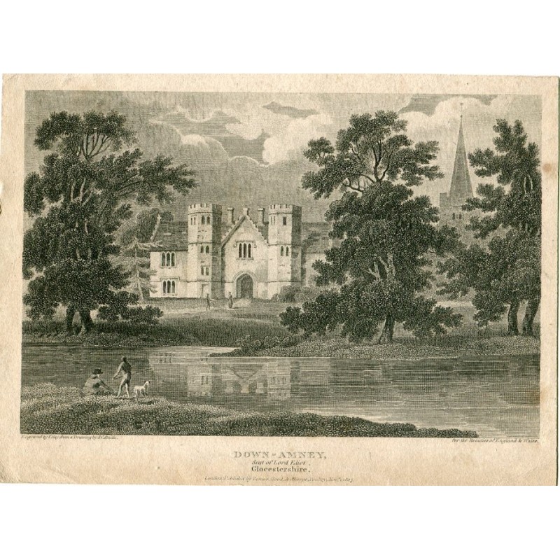 England. Down-Amney, gestochen von E. Hay, gezeichnet von JC Smith
