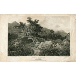 Angleterre. Vue de Scandale, gravée par William Cooke d'après un tableau de G. Arnald.