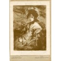 L'etude' Litografía original por J.E. Blanche (1861-1942)