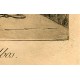 FRANCISCO DE GOYA «Aquellos polbos» Grabado original nº 23 de los Caprichos. Calcografía Nacional.
