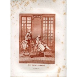 Le misantrope , after Boucher. Laurent Cars