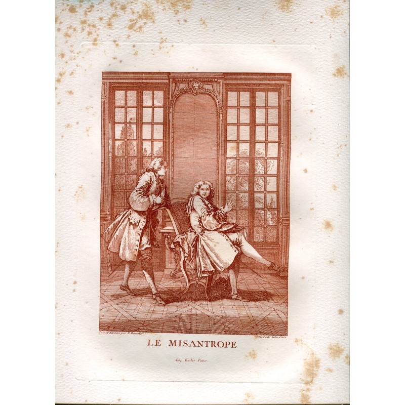 Il misantropo, da Boucher. Laurent Cars