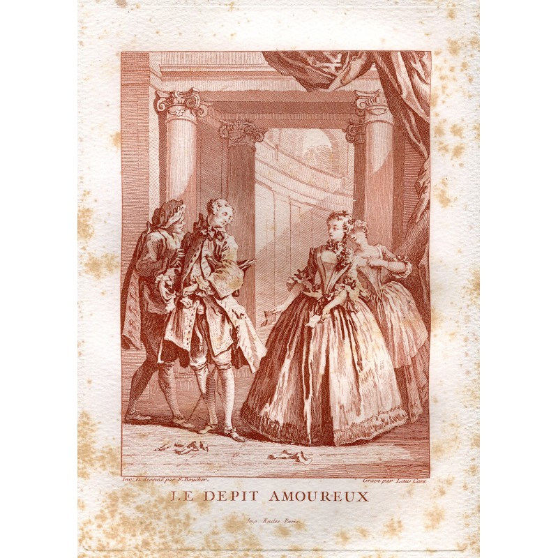 Le Depit Amoreux, da Boucher. Laurent Cars